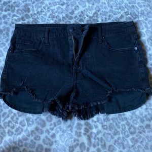 Black Denim Shorts (14)